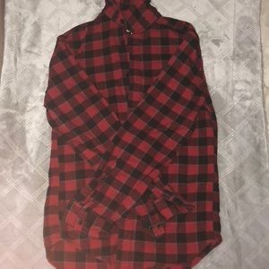 Small Merona flannel button up.